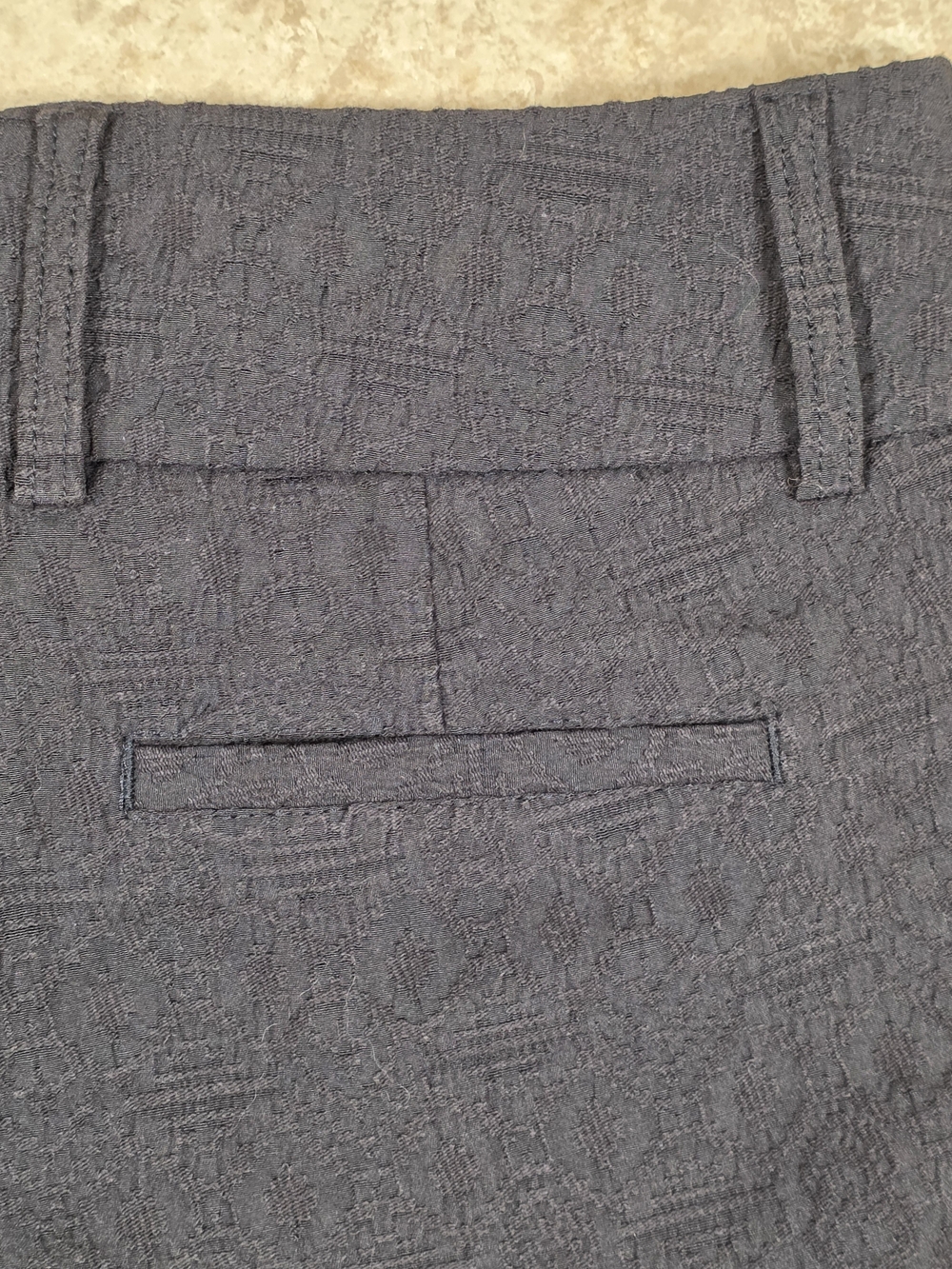 Maurice’s Black Textured Tailored Shorts Size 5/6 Y2K - Picture 8 of 10
